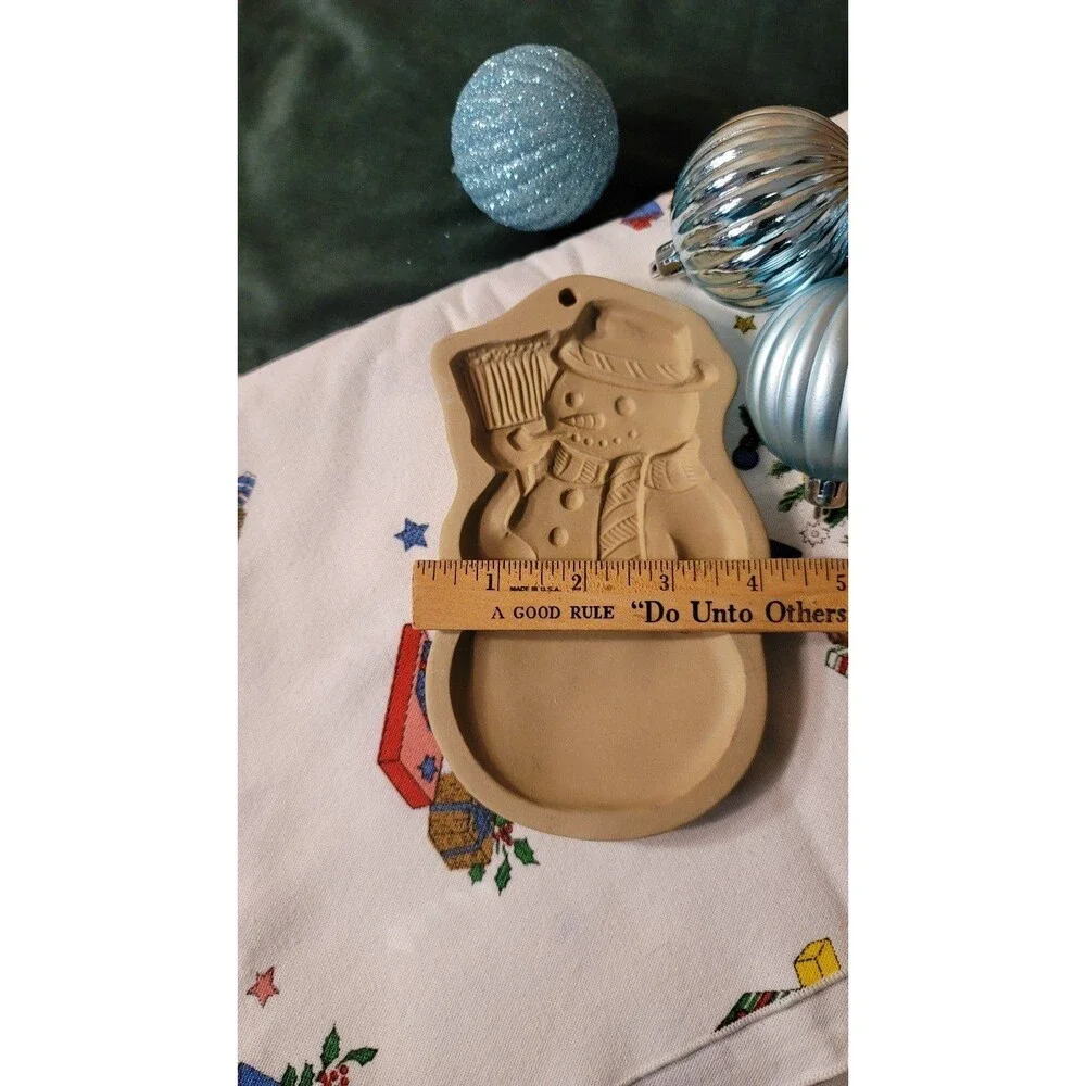 Snowman Cookie Mold Art,  By Hill Design.
